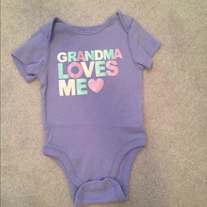 Old Navy “Grandma Loves Me” onesie